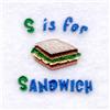 S is for Sandwich