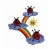 Ladybugs on Rainbows