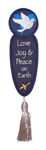 Bookmark 206 Love Joy Peace