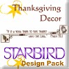 Thanksgiving Decor Design Pack
