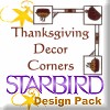 Thanksgiving Decor Corners Design Pack