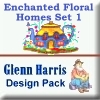 Enchanted Floral Homes Set 1 - Complete Set