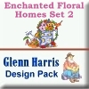 Enchanted Floral Homes Set 2 - Complete Set