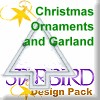 Christmas Ornaments and Garland Design Pack