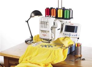 Janome® MB-4 sewing machine.