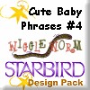 Image of Cute Baby Phrases #4 Design Pack