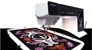 Pfaff® Creative Vision sewing machine.