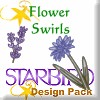 Flower Swirls Design Pack