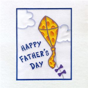Father's Day Flag Applique