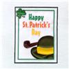St. Patrick's Day Flag Applique