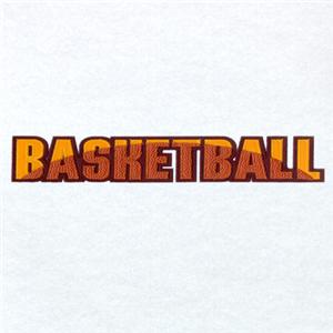 Basketball with Ball Applique