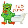 Tub Time Bear Applique