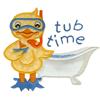 Tub Time Duck Applique
