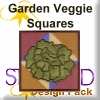 Garden Veggie Squares Design Pack