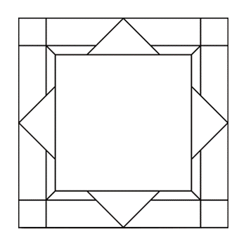 Day Break FIF Pattern Paper Template (11 3/4 x 11 3/4)