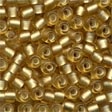 Mill Hill Glass Pony Beads, Size 6/0 / 16031 Frosted Gold