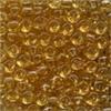 Mill Hill Glass Pony Beads, Size 6/0 / 16605 Golden Amber