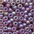Mill Hill Glass Pony Beads, Size 6/0 / 16610 Frosted Lilac