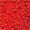 Mill Hill Glass Pony Beads, Size 6/0 / 16617 Frosted Red