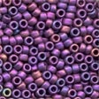 Mill Hill Glass Pony Beads, Size 8/0 / 18827 Matte Confetti Amethyst