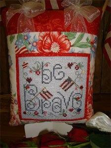 Be Brave Counted Cross Stitch Pattern