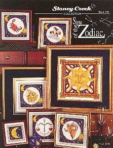 Signs Of The Zodiac Cross Stitch Book