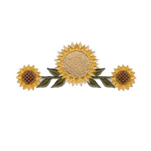 Folk Sunflower Line