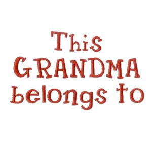 This Grandma Belongs to