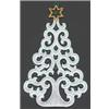 Freestanding Lace Tree Ornament