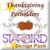 Thanksgiving Potholders Design Pack