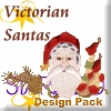 Victorian Santas Design Pack