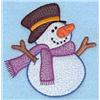 Snowman with top hat small