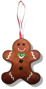 Gingery Christmas - Gingerbread Ornament
