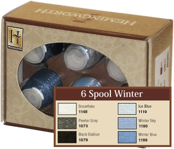 Winter Hemingworth 6 Spool Thread Set