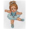 Image of Ballet Girl Counted Cross Stitch Pattern
