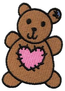 Patched Teddy Bear
