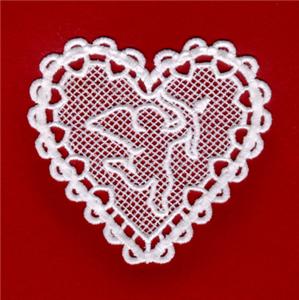Cupid Lace Heart