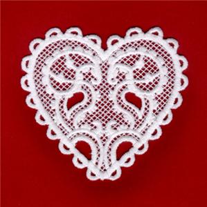 Paisley Lace Heart