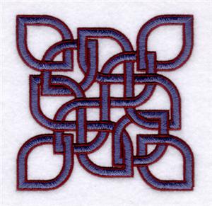 Celtic Knot Flower 2 Color Small