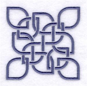 Celtic Knot Flower 1 Color Small