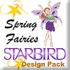 Spring Fairies Design Pack