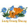 Lazy Crazy Daisy Cat