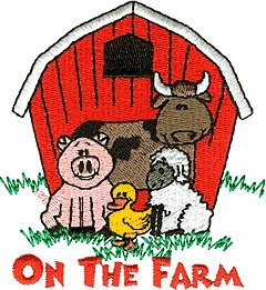 On the Farm-Cow, Pig, Sheep & Duck