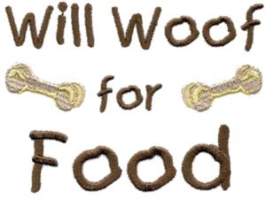 Will Woof for Food