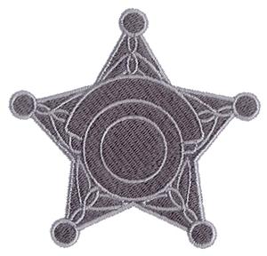PD Five Point Star Badge
