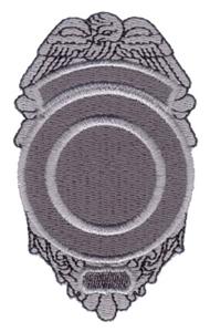PD Ornate Eagle Badge