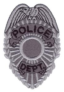 PD Eagle Rays Badge