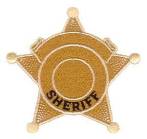 PD Sheriff Star Badge