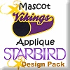 Mascot Applique Design Pack