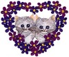 Heart Frame Kittens